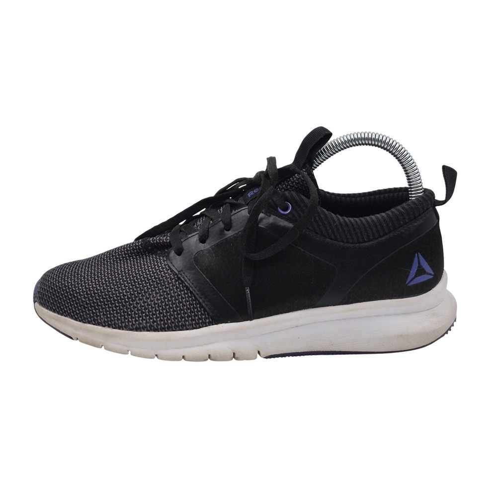 Reebok Shoes Womens Size 7.5 Black Mesh Running Athletic‎ Sneakers CN5928